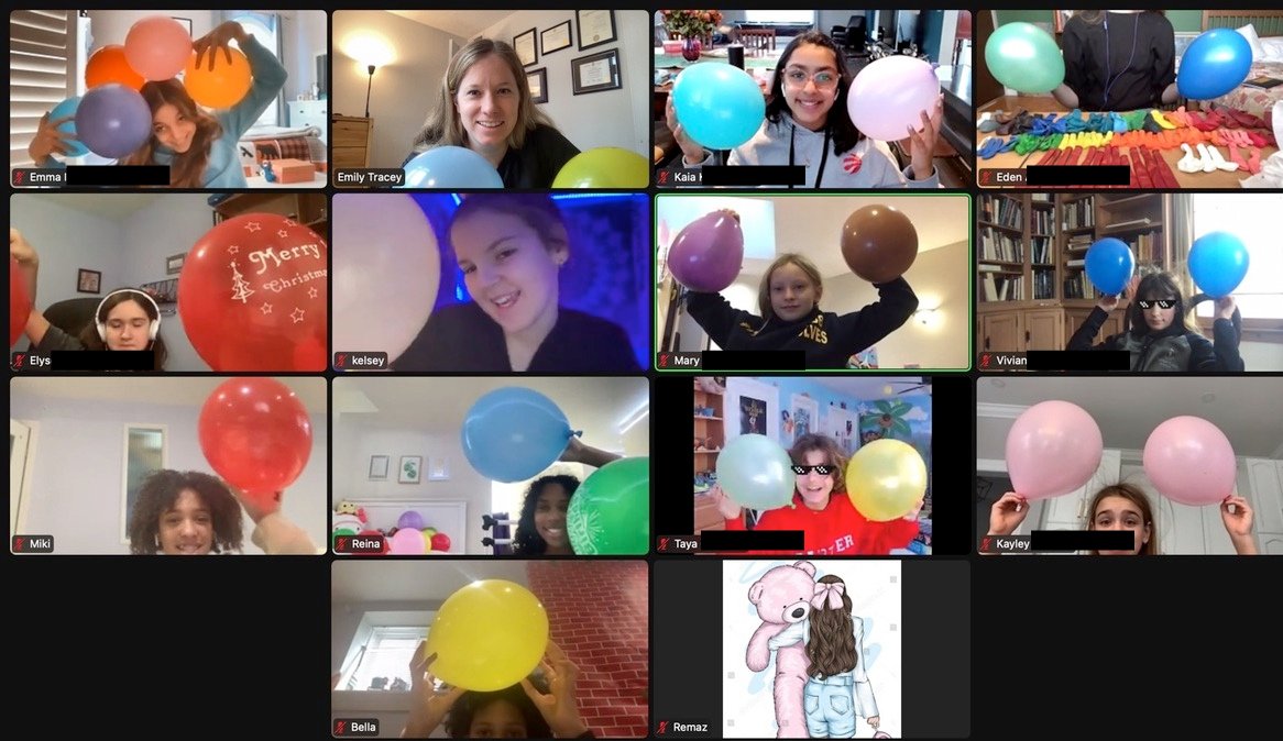 Last week, our Grade 6 class was learning about static electricity! The students rubbed balloons on their heads to see what happens. This was a fun and educational activity to see how static electricity works! #ItsAGirlsWorld #DistanceLearning