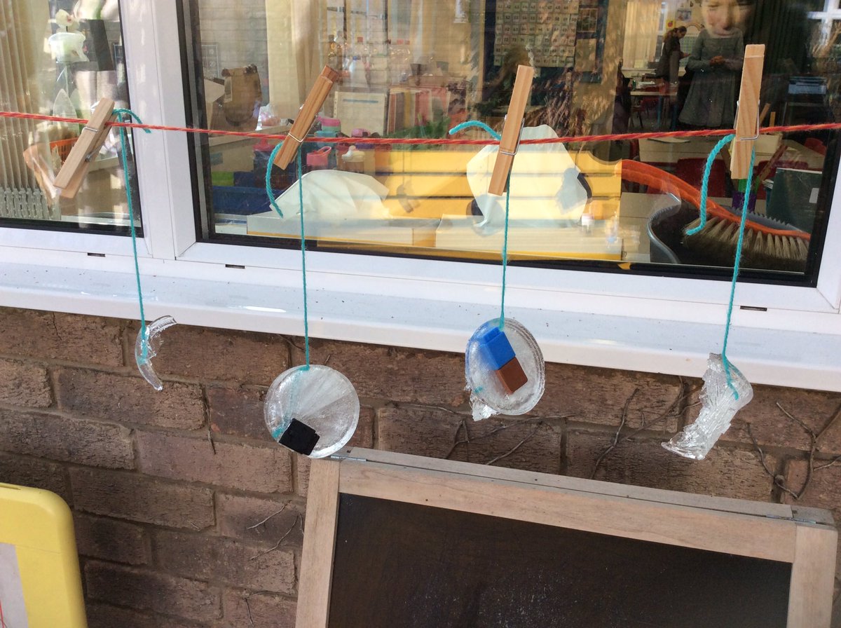 TickfordPark's tweet photo. Wow!! Our water experiments turned out great and we made nice ice. The Year 1s were able to explain what happened to their water and were amazed how hard, solid and cold the water had become. #TP4science #TP4geography https://t.co/6J28scw90j