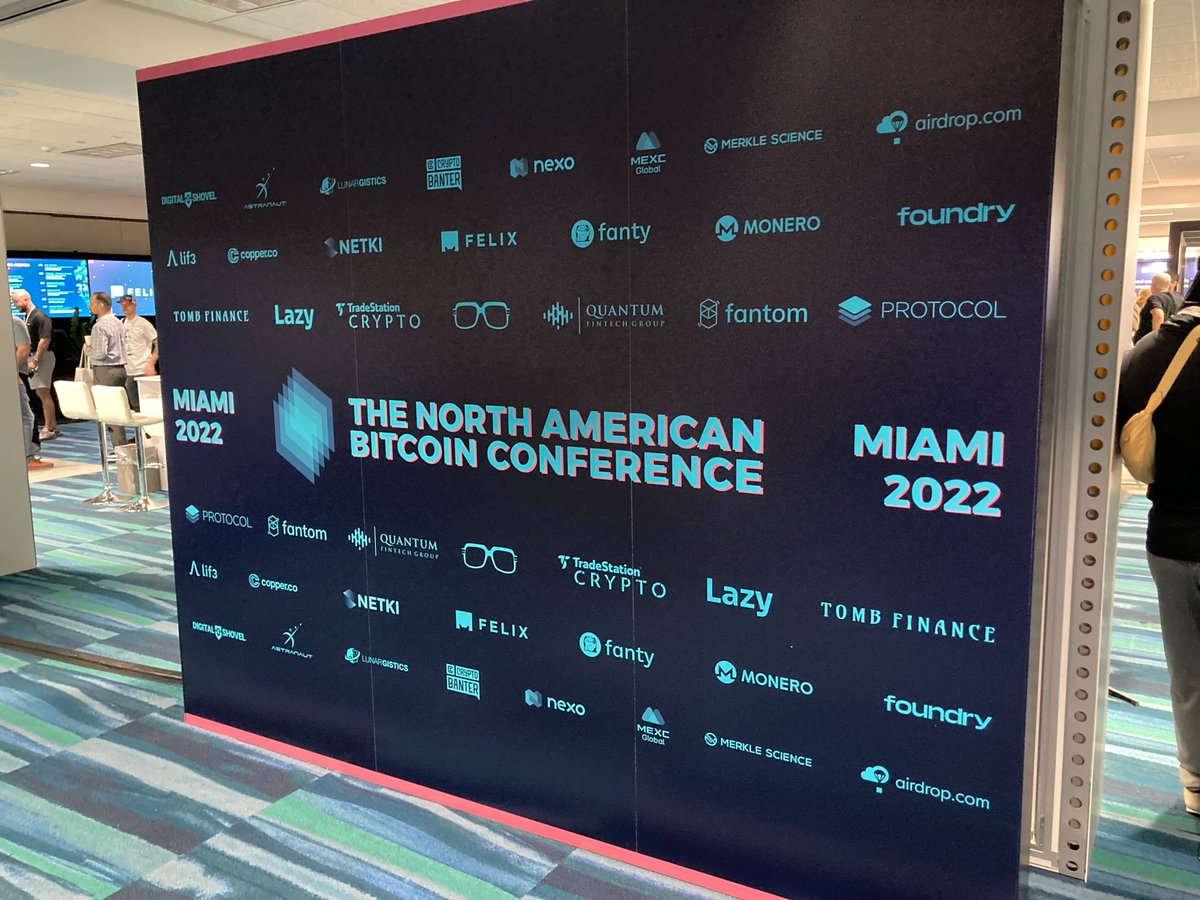 Cointelegraph's tweet photo. Good morning from Miami and welcome to Day 2 of the #TNABC! Happening now: @breitwoman takes the stage to discuss the @tezos ecosystem. https://t.co/bn2EaG2myR