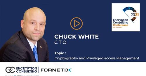 encryptioncons's tweet image. Chuck White, CTO at Fornetix speaks on the topic of Cryptography and Privileged access Management in First Annual Encryption Consulting Virtual Conference held on November 3 &amp;amp; 4!
Replay the speech here!
#encryptionconsultingllc #CTO #Cryptography 
youtube.com/watch?v=4JKFma…