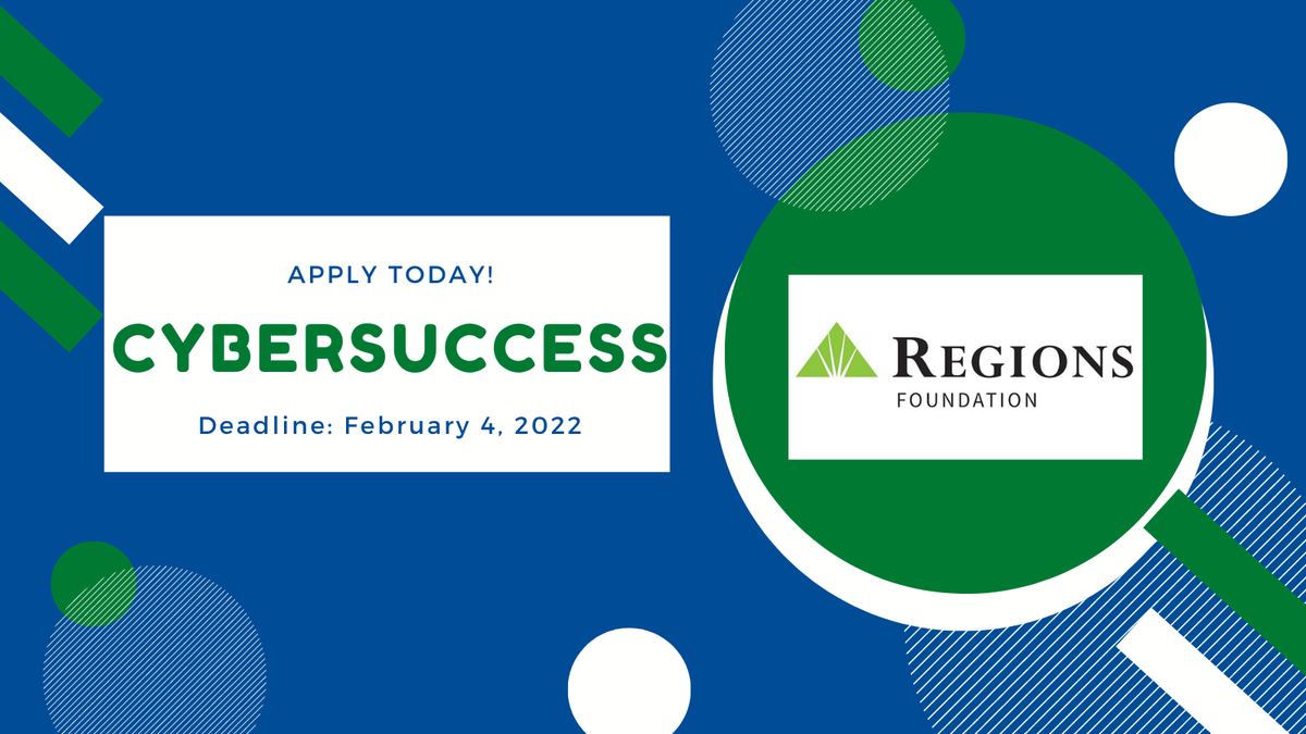 UWFCyberAI's tweet photo. February 4th is the deadline to apply for CyberSuccess, an intensive cybersecurity training program sponsored by Regions Foundation! For more information, go to https://t.co/UPCYkraOGv
#WorkforceDevelopment #CyberSuccess https://t.co/YIxesKollu