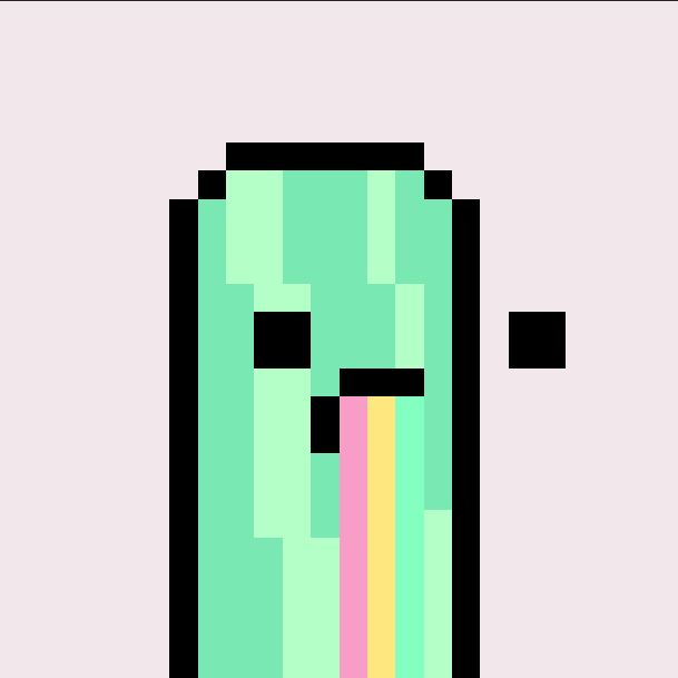 RainbowPickle_'s tweet photo. Gm! Who needs a CryptoPunk when you can have a CryptoPickle instead?
art via @DoodPunks https://t.co/lVGYEcaz35
