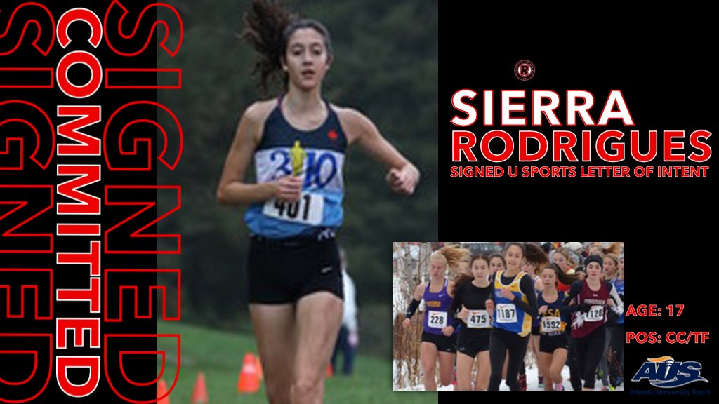 UNBAthletics's tweet photo. WCC/WTF: @UNBTrack names blue chip prospect Sierra Rodrigues to recruiting class of 2⃣0⃣2⃣2⃣.

https://t.co/Rwo94XSJ7j

#goredsgo https://t.co/tp3QitmbUv