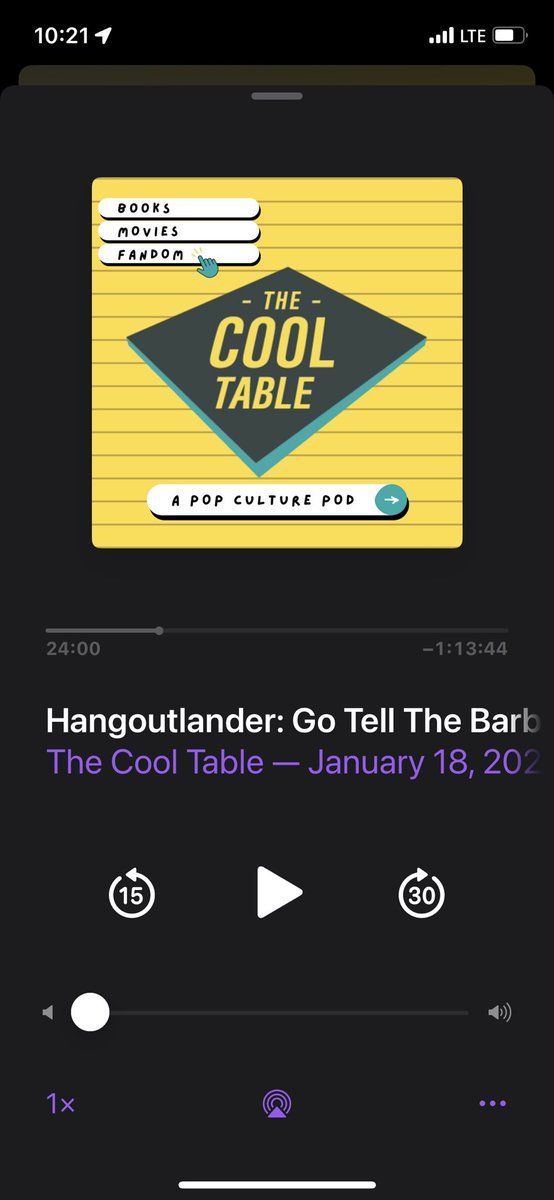 thecool_table's tweet photo. Our podcast updated for the first time in 2022 tufts! Go listen #outlander fans and haters :) https://t.co/Ym3kE6iFFQ