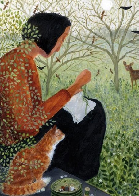 Sewing on the Step - Dee Nickerson. gregorio catarino (@gregcatarino1) on T...