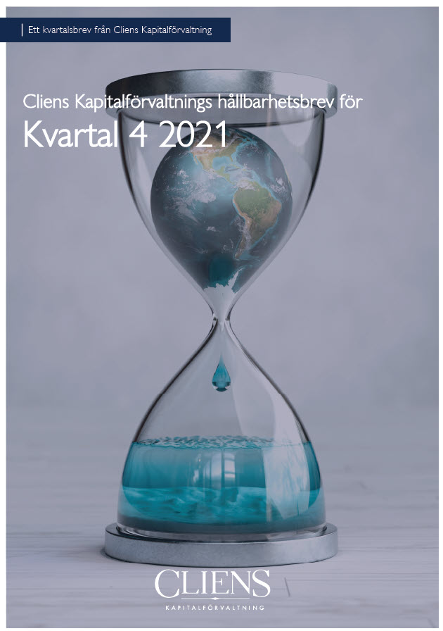 CliensFonder's tweet photo. I vårt Hållbarhetsbrev, för fjärde kvartalet, summerar vår utmärkte hållbarhetsanalytiker Emir Borovac, CFA vad som kom ut av klimattoppmötet COP26. 
Trevlig läsning! https://t.co/7AM6IsP7G8 https://t.co/pQ2wnm64OZ