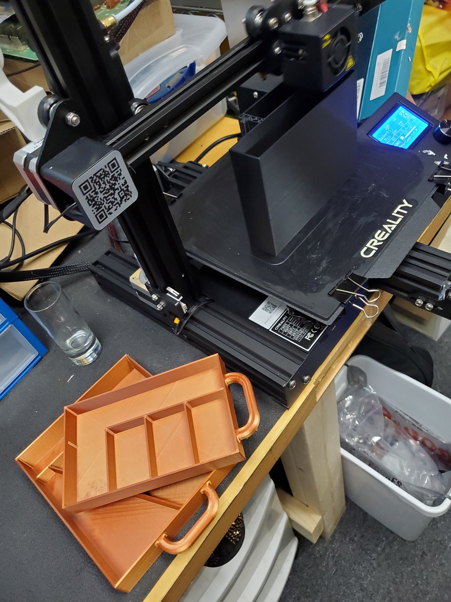 Fun with our 3D printer - nicely dialed in.  #makerspace #newOrleans #nola #pinball #pinChurch #mqa