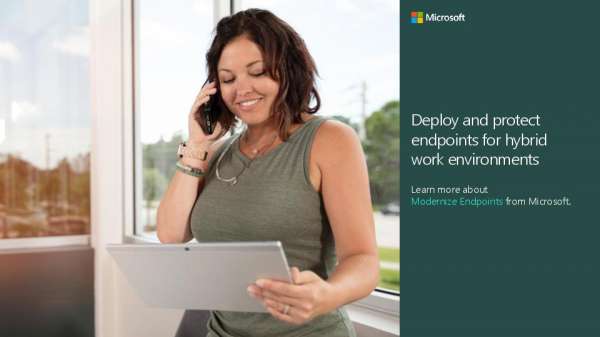 Digital transformation is accelerating at a rapid scale. more cyberattacks than ever, we need to apply the Microsoft #zerotrust strategy and secure all devices by #modernizingendpoints. stuf.in/b8k5ip