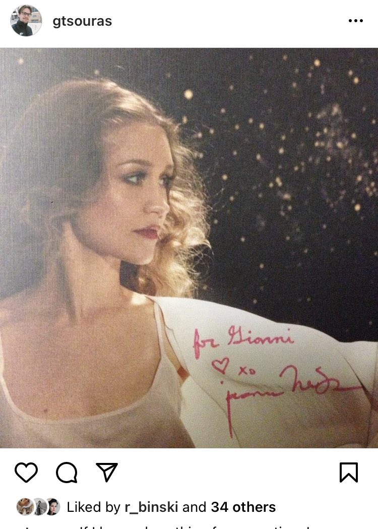 Awww I was so happy the night I met Joanna Newsom as a wee 24 year old grad student :,) happy 40th birthday queen 