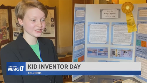 She was inspired to invent Alice's Arm.  See one <a href="/akronschools/">Akron Public Schools</a> star <a href="/NIHFHS/">NIHF STEM HS</a> student's journey that took her to the statehouse to be honored.  akronschools.com/news/what_s_ne…