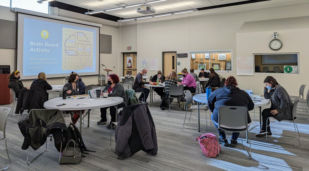 julia_skolnik's tweet photo. So inspired by this amazing team of educators at @Truman_Tigers! π₯Working together as innovators in the #TrumanThinkTank to identify the needs of 9th grade students & test solutions that build safety, community & motivation. Go team! πππ§ @BristolTwpSD #tigerstrong #btsdproud https://t.co/B3b15W8gi0
