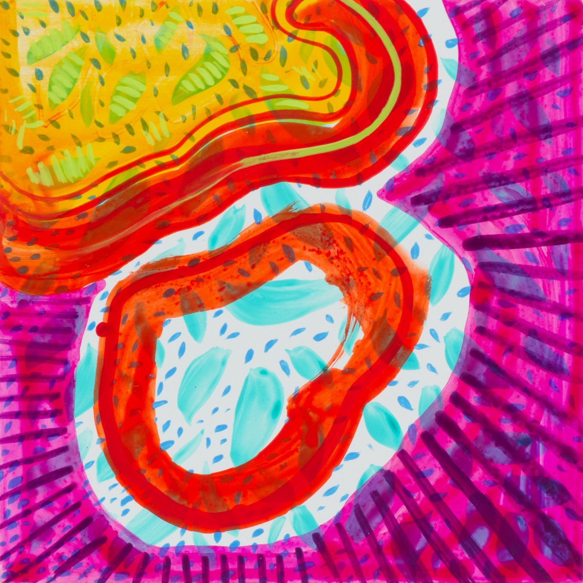 theptownstroll's tweet photo. Four Eleven Gallery, Naya Bricher, BUT WHAT DOES IT TASTE LIKE? 6 x 6" acrylic gouache on clay board. #fourelevengallery #nayabricher Open Weekends 11-4pm. https://t.co/aAn38DxTyy