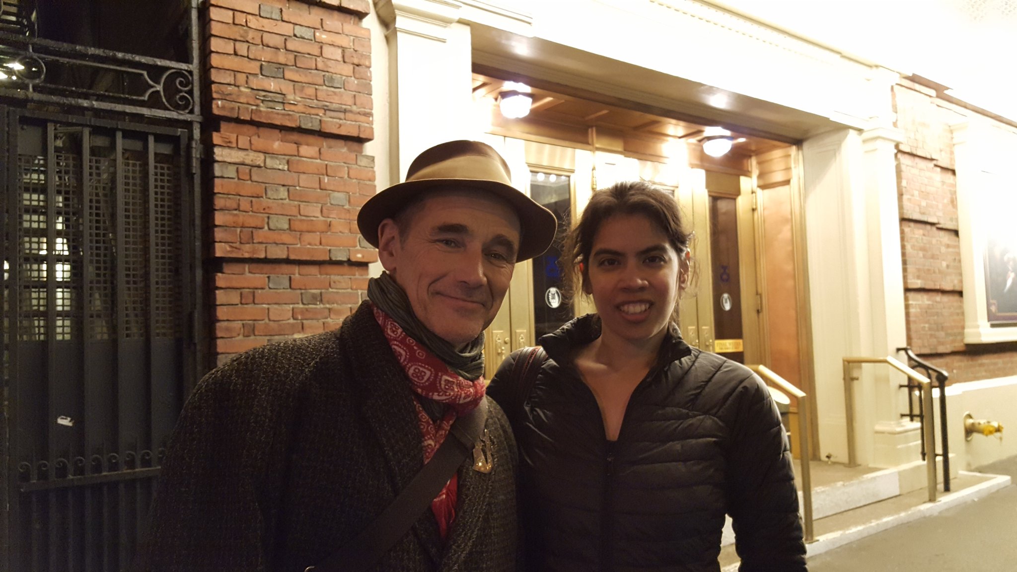 Happy birthday to the amazing Mark Rylance! 
(Photo from 2018, NYC) 