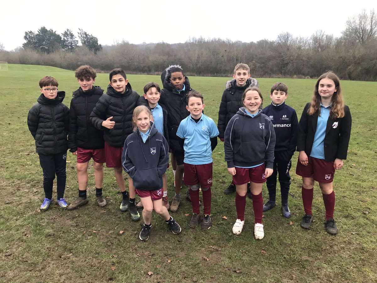 Our year 7 and 8 Athletes braving the cold and the muddy hills today in the district X - Country. Well done to all. 👍