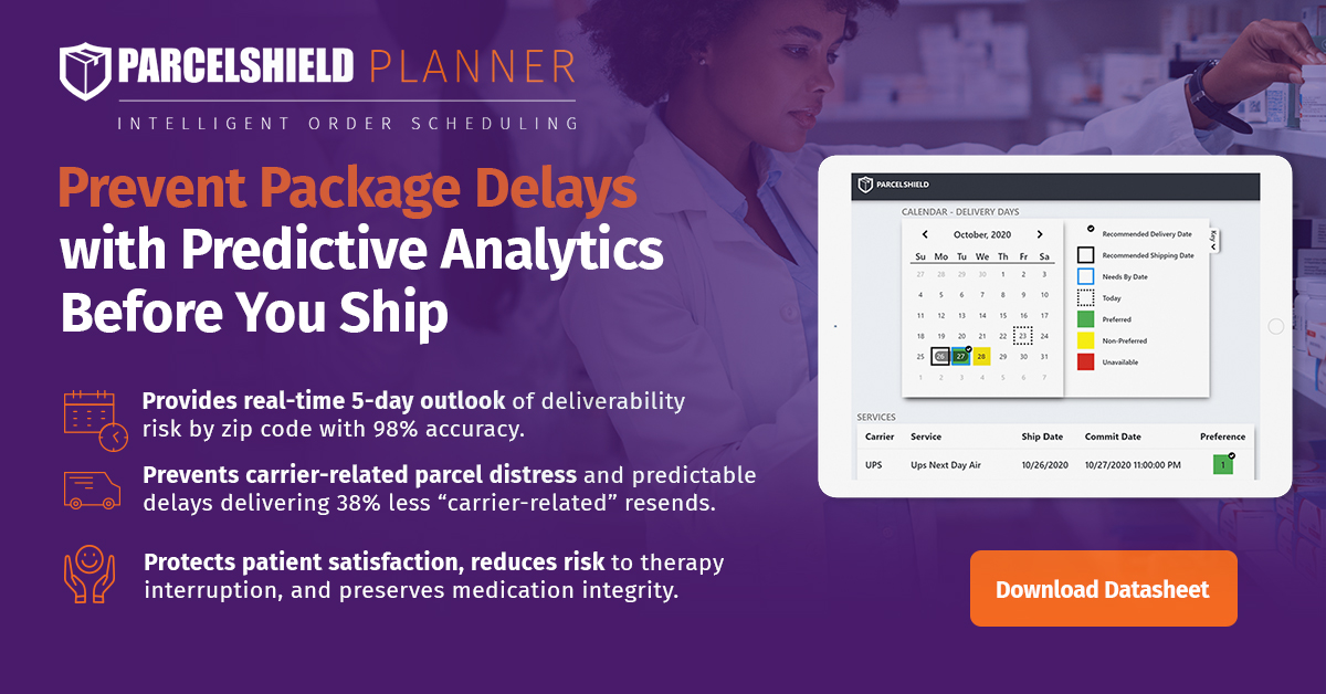 ParcelShield's tweet image. Prevent #packagedelays this winter season with #predictiveanalytics before you ship with @ParcelShield Planner. We anticipate events before they happen and use that knowledge to help you find the best path for future shipments.

Request more information: hubs.li/Q012nh410