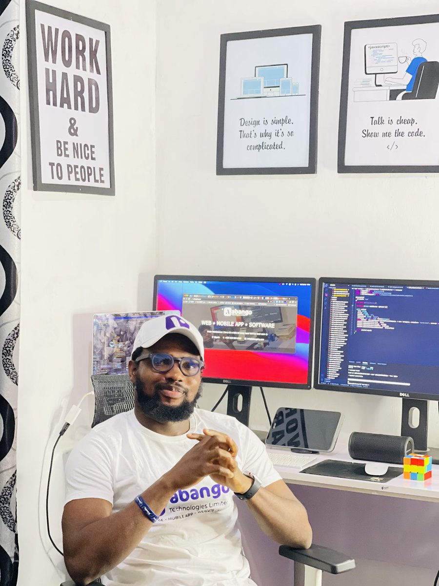 iamAbiodunAA's tweet image. Hello Twitter,
I’m Abiodun, my team (@AbangoHQ) and I develop/design:
•MOBILE APP (Android & iOS)
•WEBSITE
•SOFTWAREs
•Graphics & LOGO
•UI/UX
• and more
...with over 12 years experience & several live portfolio to show.
Kindly DM or call/📲 08130858362
Please RETWEET