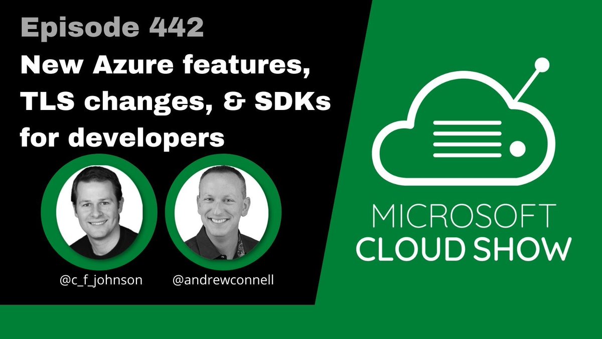 Tune in to episode 4️⃣4️⃣2️⃣  and hear #andrewconnell &amp; #chrisjohnson cover the latest news related to #Microsoft #Azure products &amp; services, Microsoft Teams, and what’s new from Microsoft 365! #microsoft365 #microsoftteams microsoftcloudshow.com/podcast/Episod…