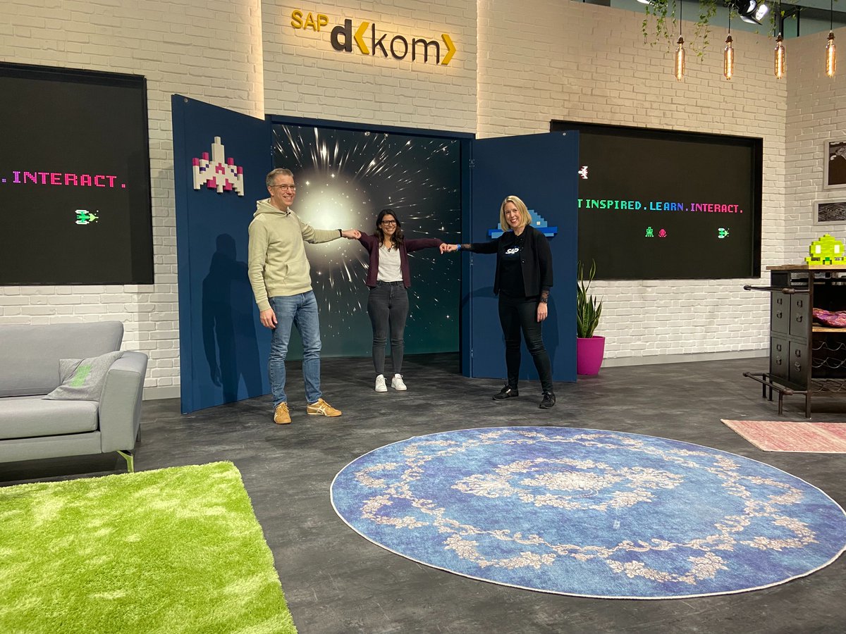 Kicking off day 1 of the virtual SAP d-kom event with <a href="/stefansteinle/">Stefan Steinle</a> today. Talking about our vision and priorities for the coming year. Kudos to <a href="/Chuergo16/">Cecilia Huergo</a> for the fantastic moderation and the whole team for the great preparation. #excitedfor2022
