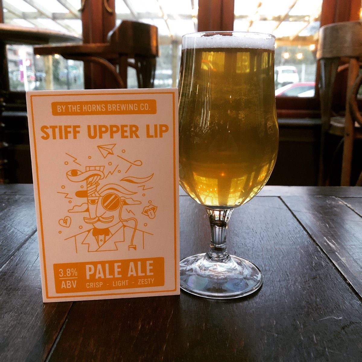 dulwichbeer's tweet photo. Another great pale on cask from @bythehornsbrew now pouring #dulwich #foresthill #lovelypints #caskale #realale https://t.co/CRNmUHX8fx