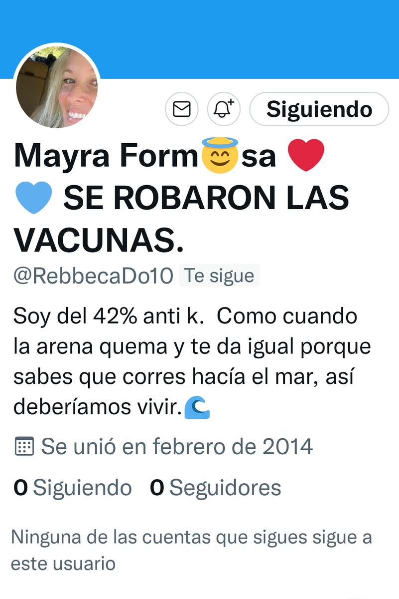 LaEntrerriana10's tweet photo. Alguien sabe que pasó con la cuenta de Mayra??? https://t.co/LQxlx1hBnm