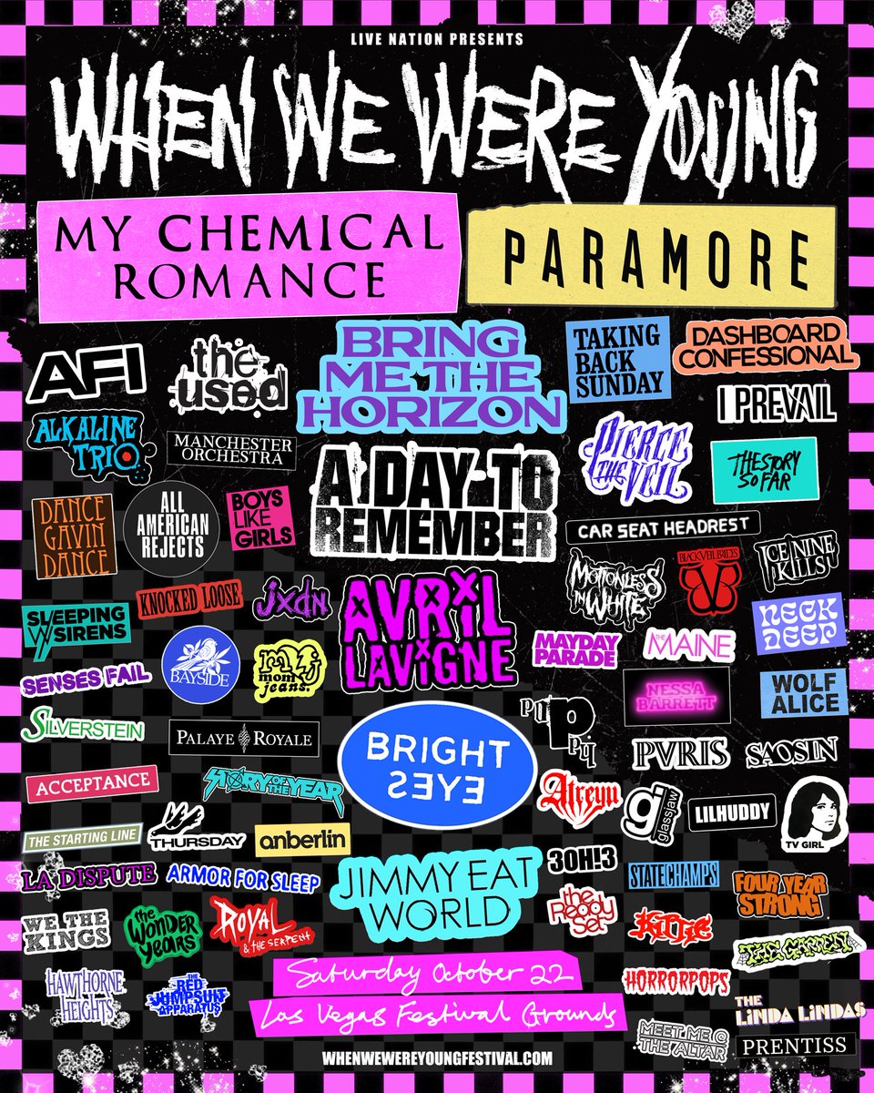 State_Champs's tweet photo. Over the damn moon to announce that we’re on this year's @wwwyfest. What a bonkers lineup. I mean, honestly. This looks fake. But it is very much real. See you all in the desert! Let’s go!!!!! https://t.co/u8CUPNP7bK https://t.co/1U0o7xG1XW