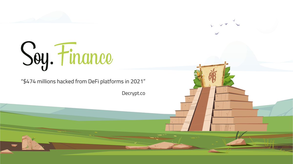 TheRealSloFi's tweet photo. Do you feel like the #DeFi space needs fresh concepts?

Then you probably need to read our investor deck! 

Discover SOY Finance's essentials in a short format:
➡️ https://t.co/970xbzpDuU https://t.co/4Vb9k3zTwf