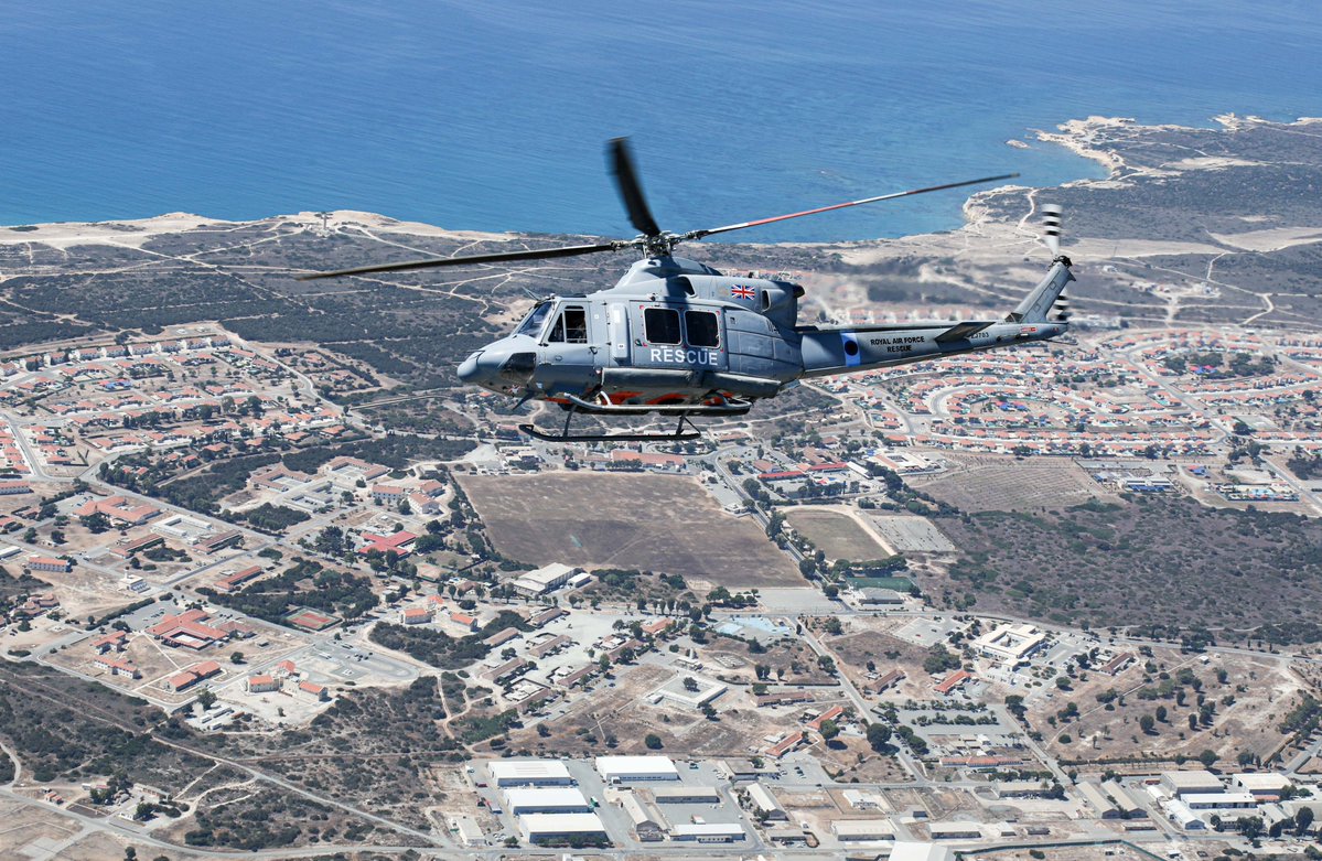 RoyalAirForce's tweet photo. This week marks 84 Squadron’s 50th anniversary of non-stop flying operations from @RAFAkrotiri. They are the last remaining search &amp; rescue squadron and have provided an invaluable service for all aircraft and personnel  operating out of Akrotiri.

More: https://t.co/EcjFF5uOMu https://t.co/cLmGDM1GKY
