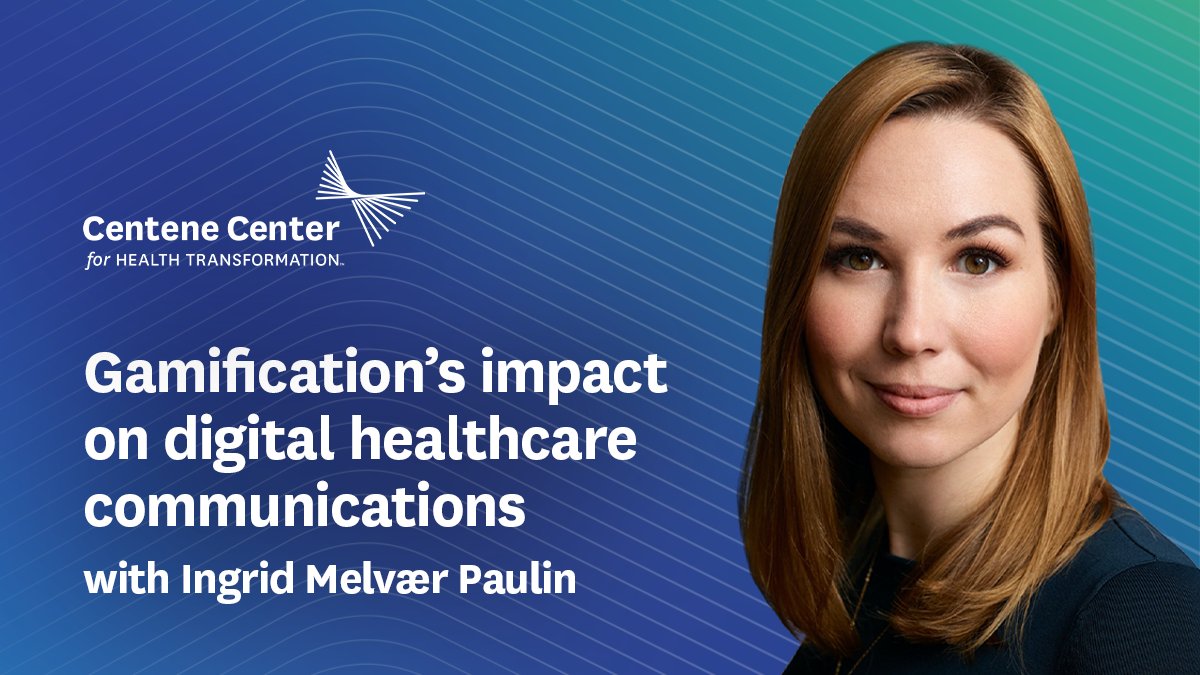 CenteneCtrWUSTL's tweet photo. Behavioral scientist Ingrid Melvær Paulin spoke with the Center for Advanced Hindsight about gamification and its impact on digital healthcare. Listen to the podcast episode here: https://t.co/DB0uBiyyHw https://t.co/I345URe6k0