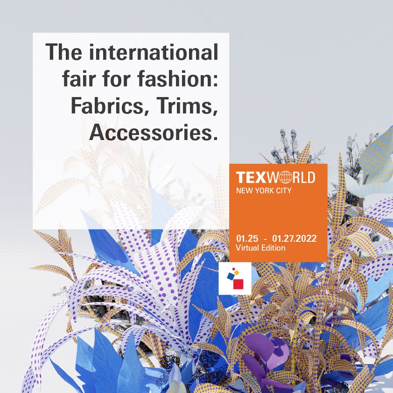 Join us at the virtual TEXWORLD NYC
Register for Virtual Texworld 1/25-1/27
…sefrankfurtwinter2022.expotracker.net/texworld/defau…

#TexworldNYC