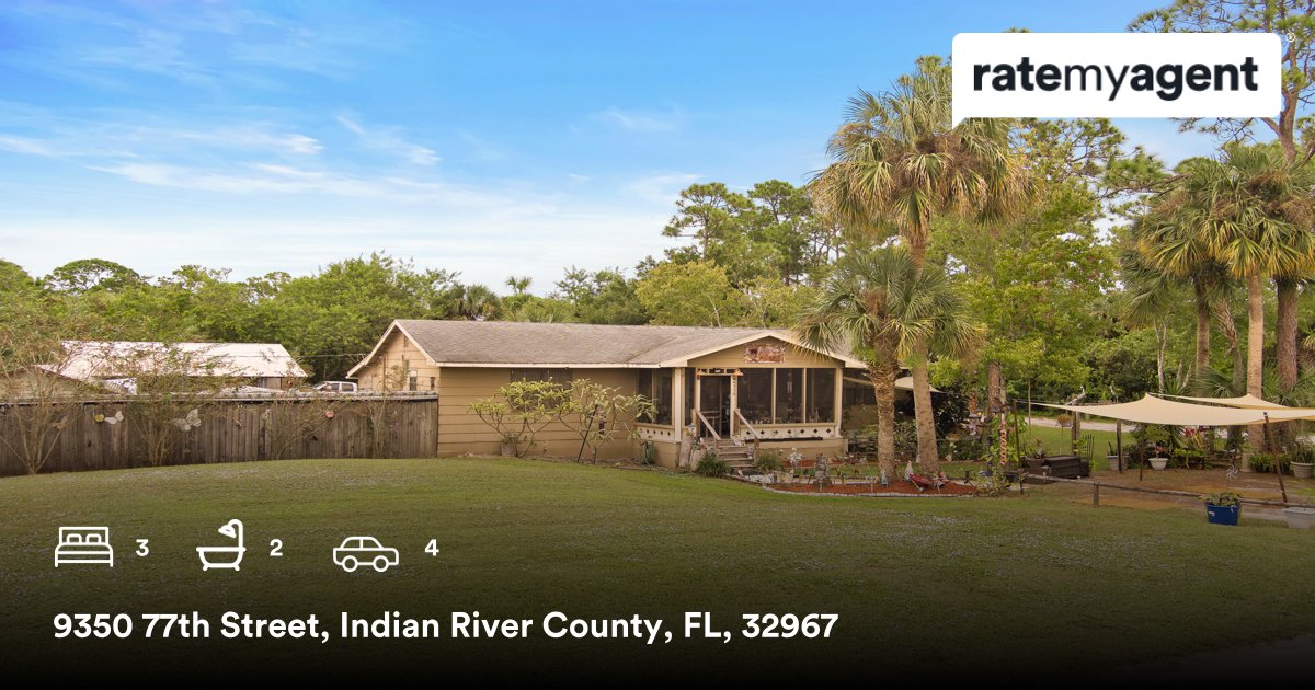 Alex_listings's tweet photo. 3 🛏 2 🛀 4 🚘
📍 9350 77th Street, Indian River County, FL, 32967

My latest sale on #ratemyagent
https://t.co/f2JisUgrf5 https://t.co/CIVV0X6Piq