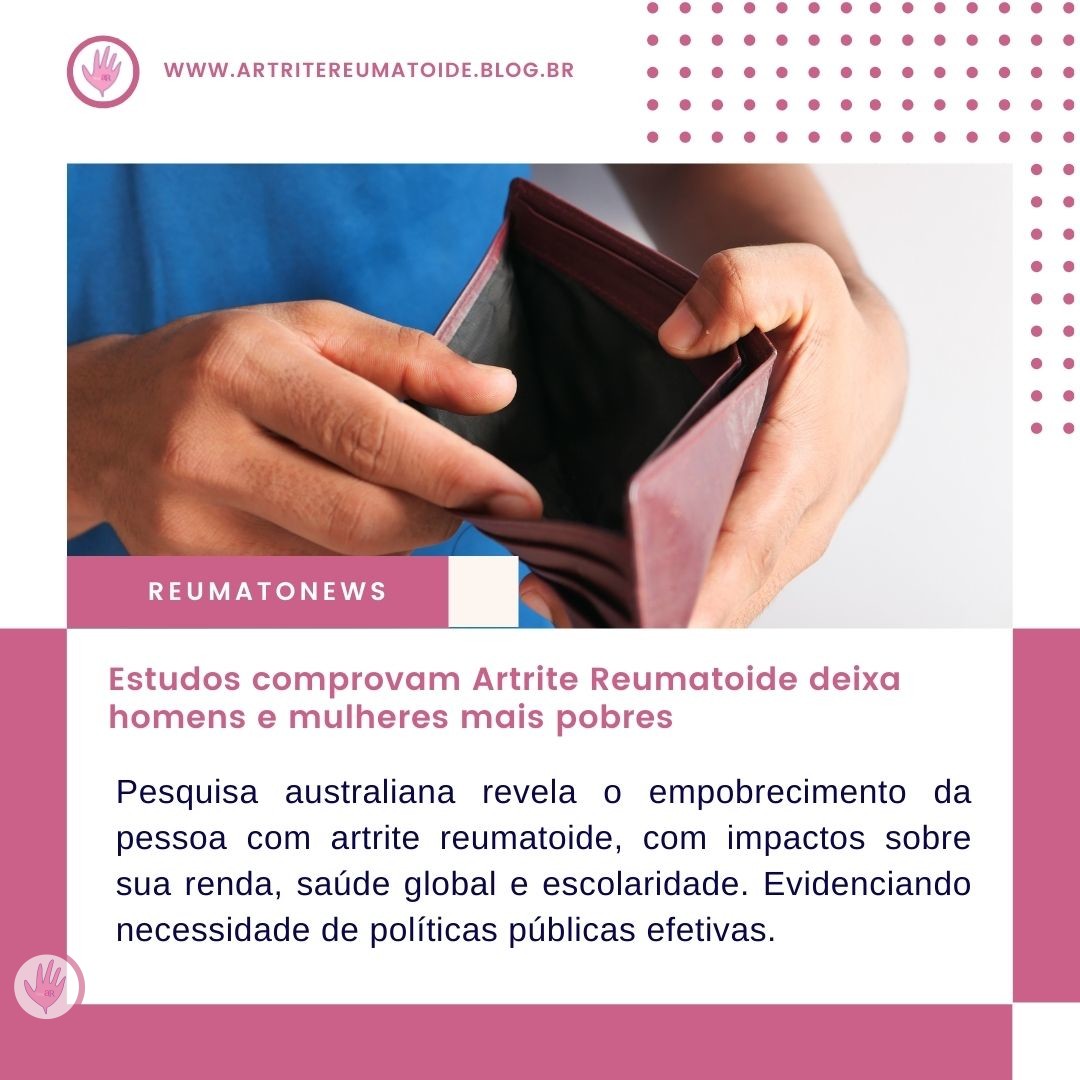 pryscilatorres's tweet photo. 💸Estudos comprovam Artrite Reumatoide deixa homens e mulheres mais pobres
Saiba mais em #blogAR https://t.co/xrmo4HTduu
#estudos #artrite https://t.co/zX5C9vLvsR