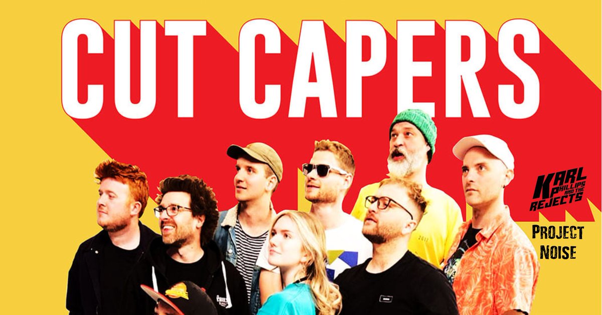 This is going to be such an insane show with <a href="/CutCapers/">Cut Capers</a> Karl Phillips and <a href="/rockersmassive/">Project Noise</a>