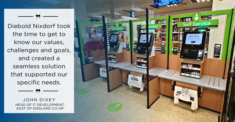 DieboldNixdorf's tweet photo. We are proud to announce our expanded partnership with @EoECoop, including the deployment of more than 180 DN Series™ EASY eXpress #selfservice solutions in over 80 stores across East Anglia. Full press release: https://t.co/UltXBMfxmP

#SCO #retailinnovation #DNseriesEASY https://t.co/bv6gciJC2C