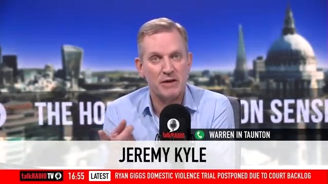 talkRADIO (@talkRADIO) on Twitter photo 2022-01-18 17:08:44 'I can't name an MP who represents the people who vote.'
Warren in Taunton has had enough of politicians and wants to 'reform politics.'
#JeremyKyle 'I can't name an MP who represents the people who vote.'
Warren in Taunton has had enough of politicians and wants to 'reform politics.'
#JeremyKyle