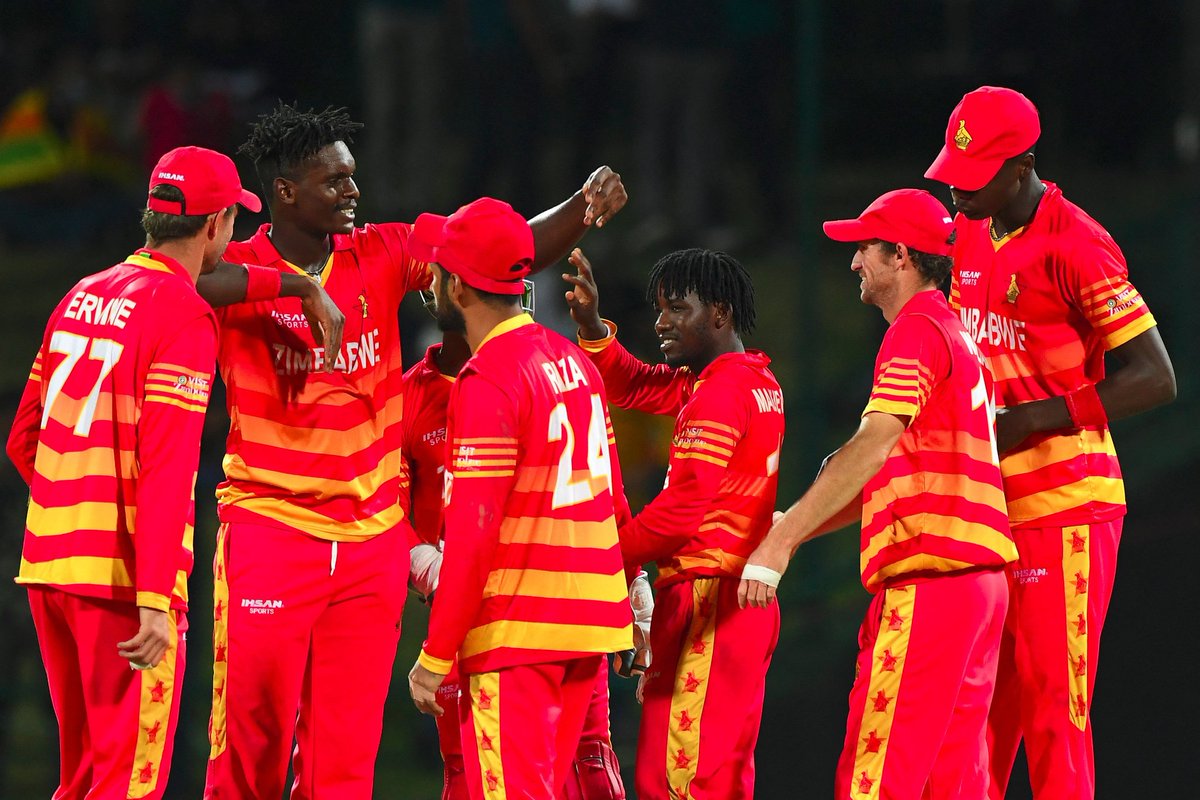 Zimbabwe won by 22 runs #SLvZIM