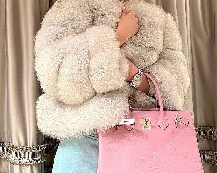 𓃭 on X: Baby pink Hermès Birkin bag  / X