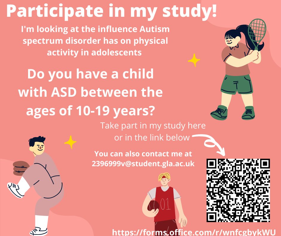 ValovaTereza's tweet photo. Still looking for parents of adolescents with ASD for my dissertation project. Link to my questionnaire if you want to take part: https://t.co/w7EjKGXQZ5 https://t.co/z8a0HKltmZ