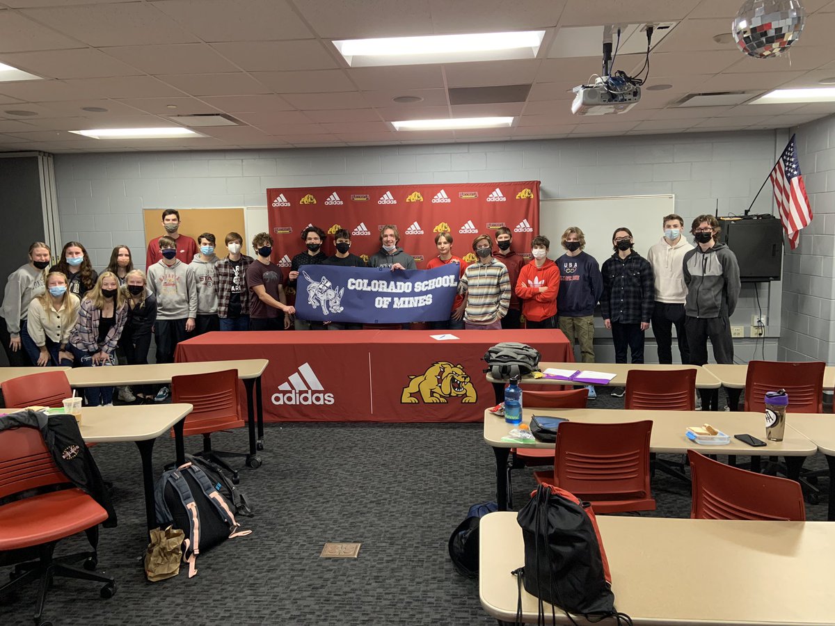 BataviaXC's tweet photo. Congratulations to Jonah Fallon on signing to run for @MinesAthletics next year! We are proud of you and can’t wait to see what the future holds for you! https://t.co/8YBG2FTUSs