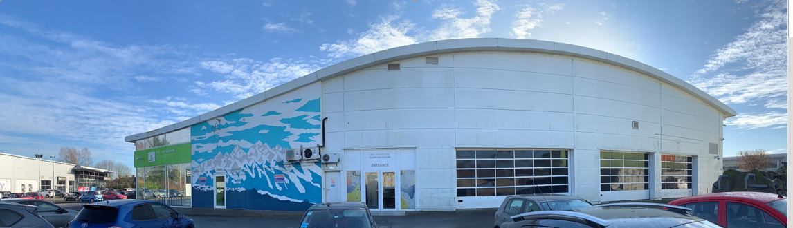 The entrance to our Youth Activity Centre and Climbing Wall is looking sad and gloomy.....our young people deserve better. What would you do?  #Banksy 

Local artists and budding creatives are also welcome to suggest improvements! We'd love to see mock ups.
Click for whole image.