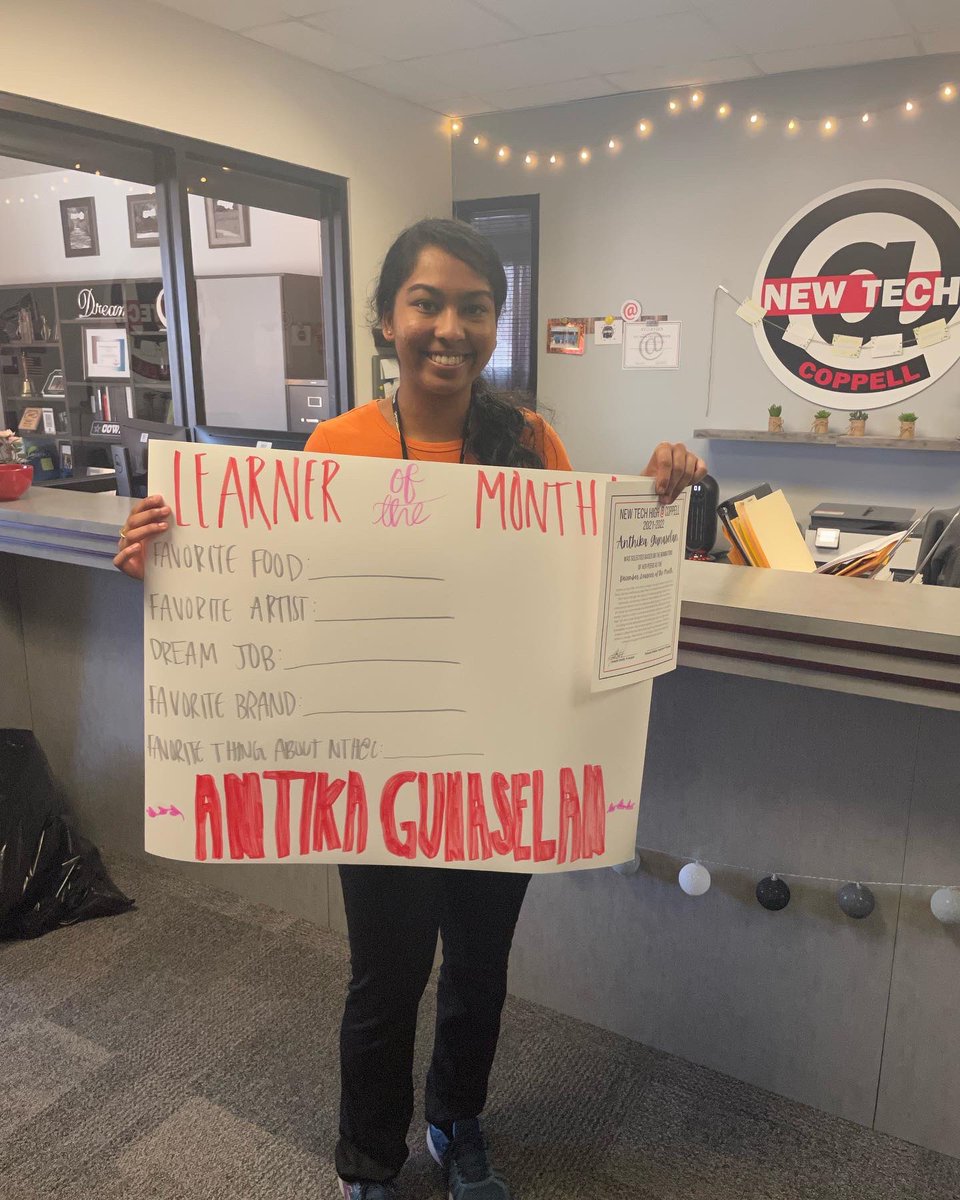 stuco_newtech's tweet photo. Congratulations to our December Learners of the Month: Anjie Mawani and Anthika Gunaselan!🤍🤍🤍 https://t.co/LPuchvLwZf