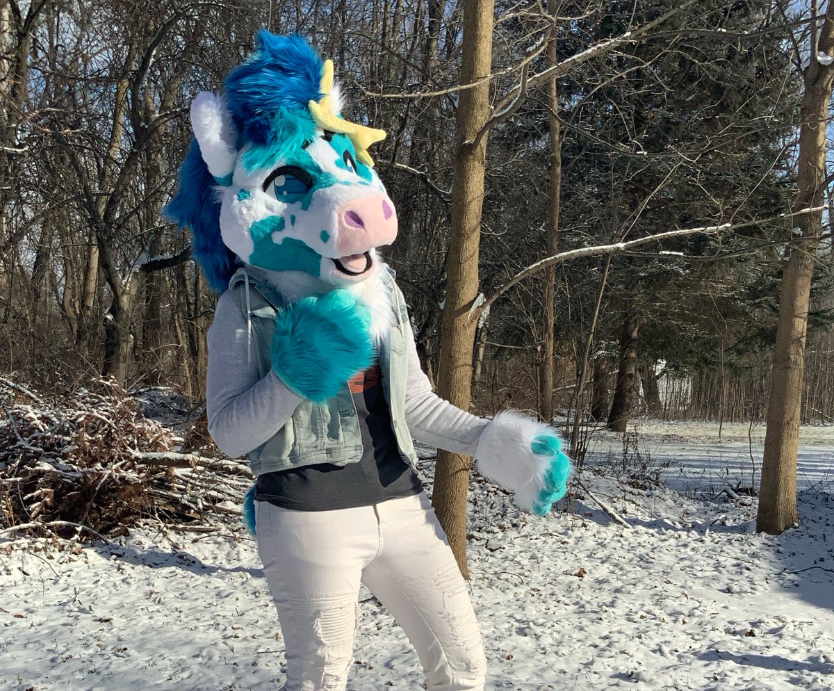 Alien_Crows's tweet photo. Finished my horse! I have an auction up for them 💙💛💞

https://t.co/5xUGF6iTM8
#fursuit https://t.co/XSxZKRGssU
