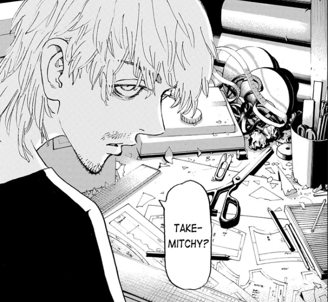 Mang_Alpha's tweet photo. #TokyoRevengers238 

-

-

-

-

-

Qu'est ce qu'il fait de la peine en vrai Mitsuya. Dites-vous que les fans de Draken étaient tous comme ça après sa mort. Ken est un roi pour nous faire ressentir les changements au travers des designs. https://t.co/w2G8fA7j0B