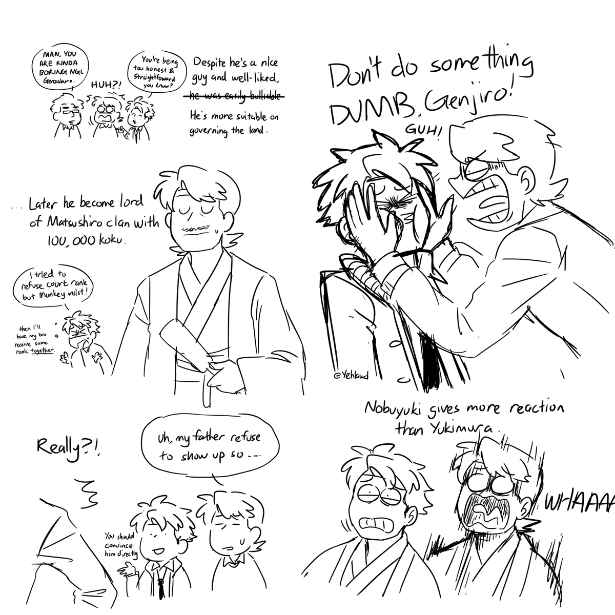 I've spend nearly 3 weeks doing revision and expand some more of Sanada clan content, yeah I also give some lore dump inside💦 #originalcharacter