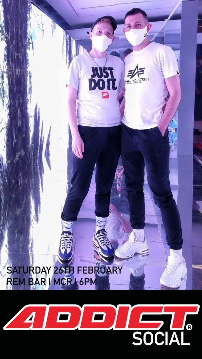 The <a href="/clubaddict/">ADDICT®</a> Social will be taking place on Saturday 26th February from 6pm. So why not come along and meet other lads into sneakers, socks, sports gear and have a drink or two and warm up this winter.