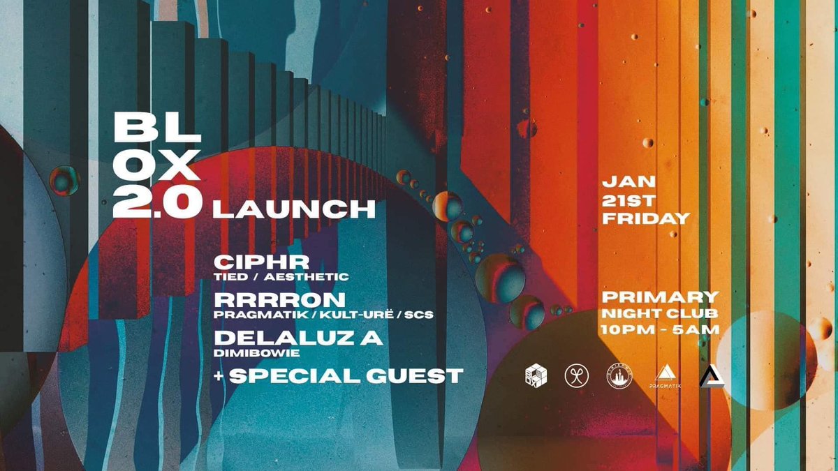 Join us for the launch of The Blox Office 2.0!! Featuring some of Blox Office's favorite djs &lt;3

rsvp for - prmry.club/blox2

#chicagoclub #chicaogunderground #djs #techhouse #minimalhouse #deephouse #chicagohouse