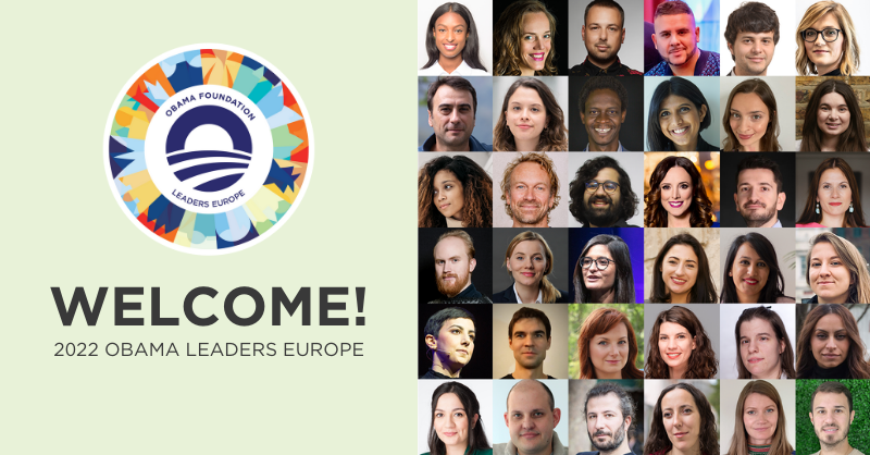 ObamaFoundation's tweet photo. Our newest cohort of #ObamaLeaders are tackling a broad range of issues, but they also have a lot in common: each has made a significant impact in their respective communities across Europe. We're excited to follow their journeys this year.
 
Get to know the new #ObamaLeaders: