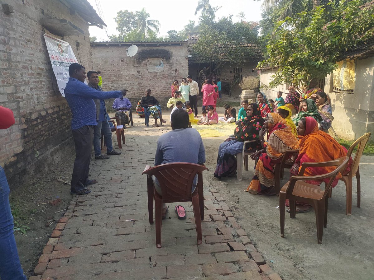 bjsmindia's tweet photo. #Goat_Business_Cluster Foundation ; Our Group(CIG) Orientation Programme at N. 24 Pngs intend to #Sustainable #Rural_Entrepreneurship on #livestock.@BRLF_India @CiaManage @INDIACSR @AdaniFoundation @_sattva @ASCI_AgriSkills @nyksn24pgs @GoatResIndia @csrboxorg https://t.co/O3l10zh4mM