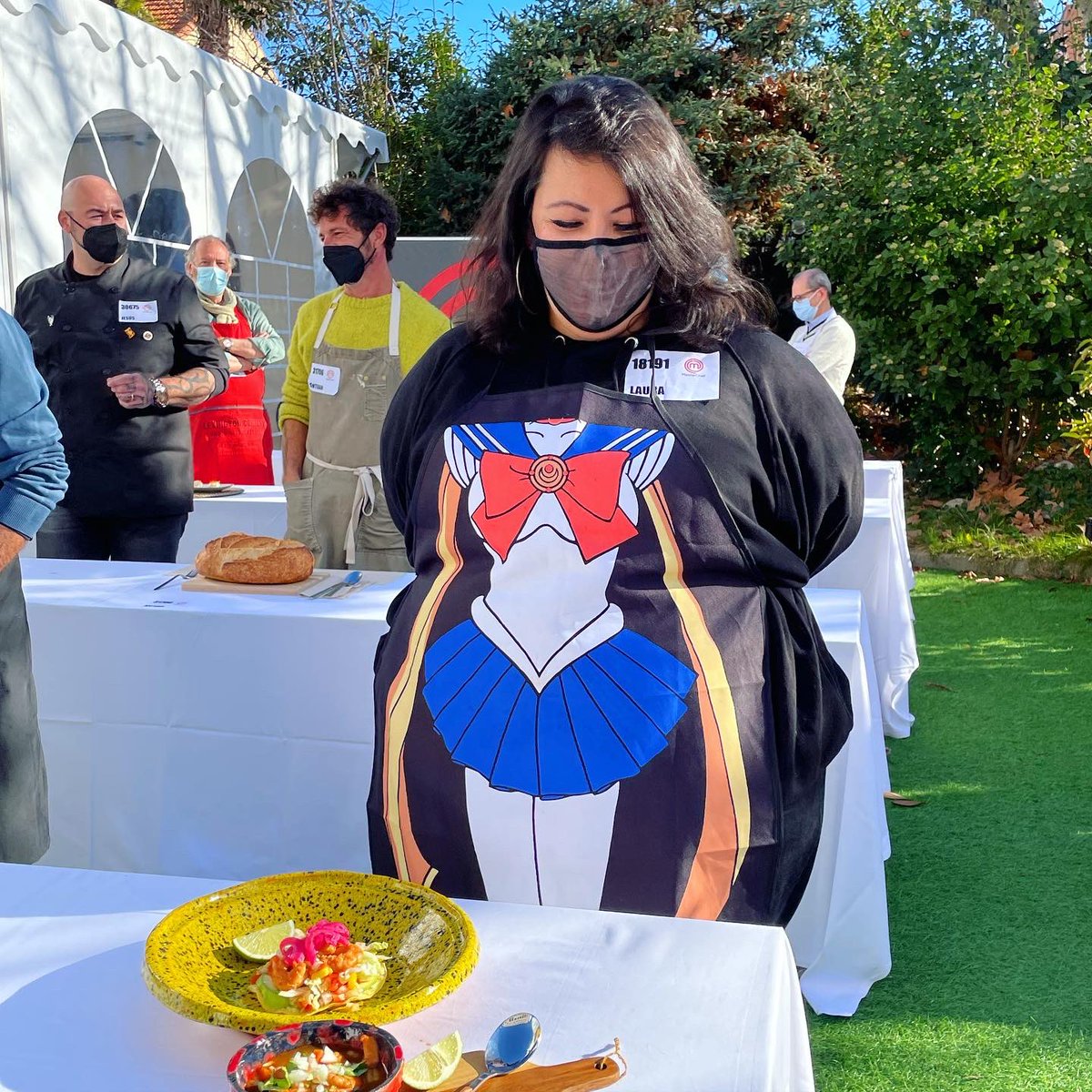 MasterChef_es's tweet photo. Así ha sido el emocionante #casting de #MasterChef 10 en el @nhhotelses Ventas de Madrid. ¡Ya queda menos para vivir una edición muy especial! 💙 https://t.co/5KB3O2GWnE https://t.co/XayD8YppMc