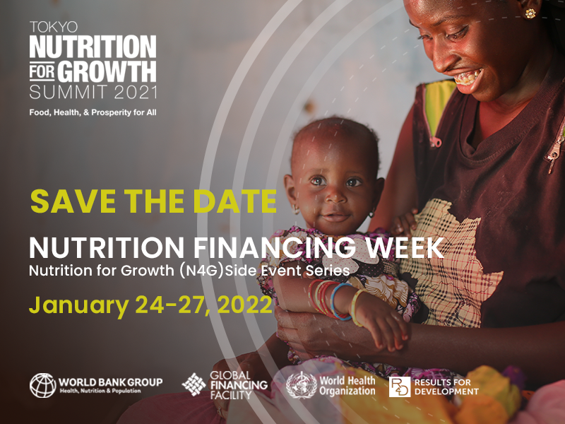 WBG_Health's tweet photo. TODAY at Nutrition Financing Week: Optimizing Health Financing Levers for Nutrition.

Panelists will share lessons learned in optimizing health financing levers to improve nutrition service coverage and quality, moving toward #UHC. #InvestInNutrition https://t.co/UH6v20br7t https://t.co/ZQjbqCtdMo