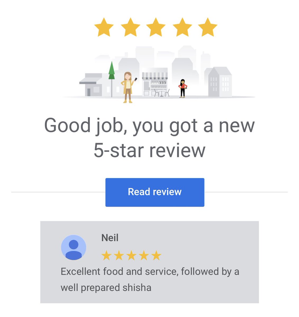 Cattle_Steaks's tweet photo. That’s what we like to see!! Well done team 👍 #googlereviews #fivestars #reviews https://t.co/eWLDnAwGkl
